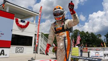 Brent Crews Goes Back-to-Back at Road America, Wins 3-Dimensional Services Group Triple Track Challenge